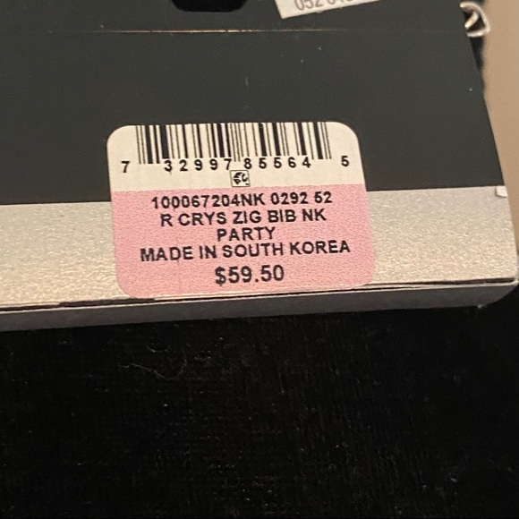 Rhinestone necklace - Picture 4 of 4